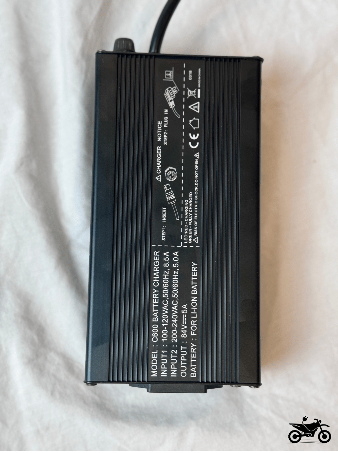 Stealth Bomber Charger OEM - zappscycleszappscycles